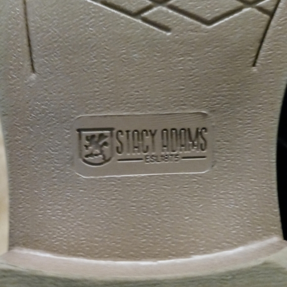 Stacy Adams Black Cap Toe Dress Shoes - Picture 10 of 10